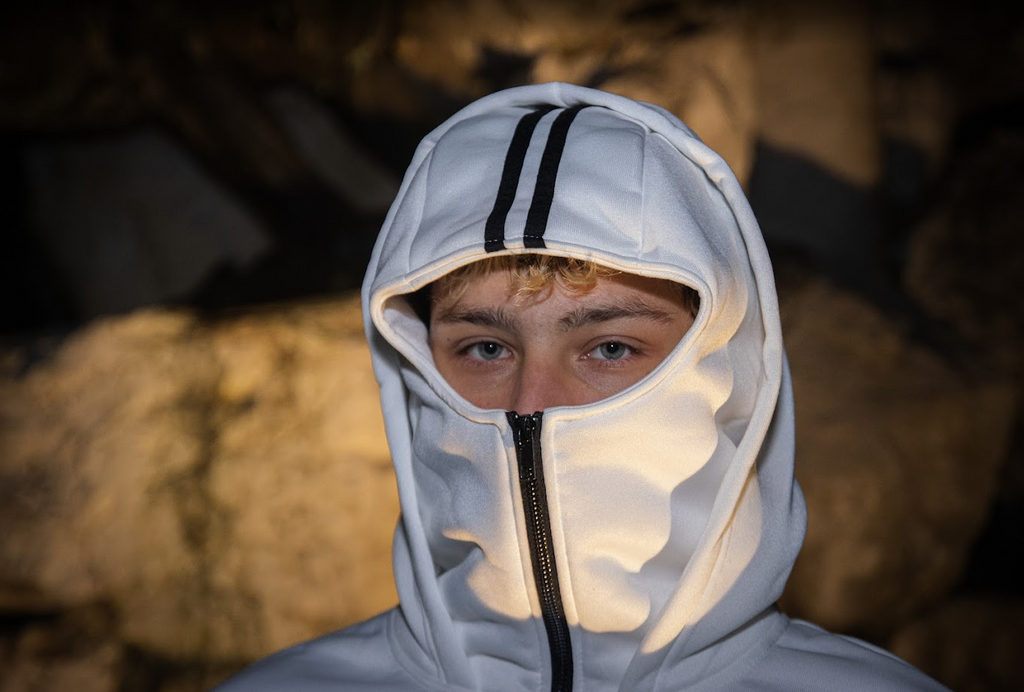 Masked Zipped Hoodie