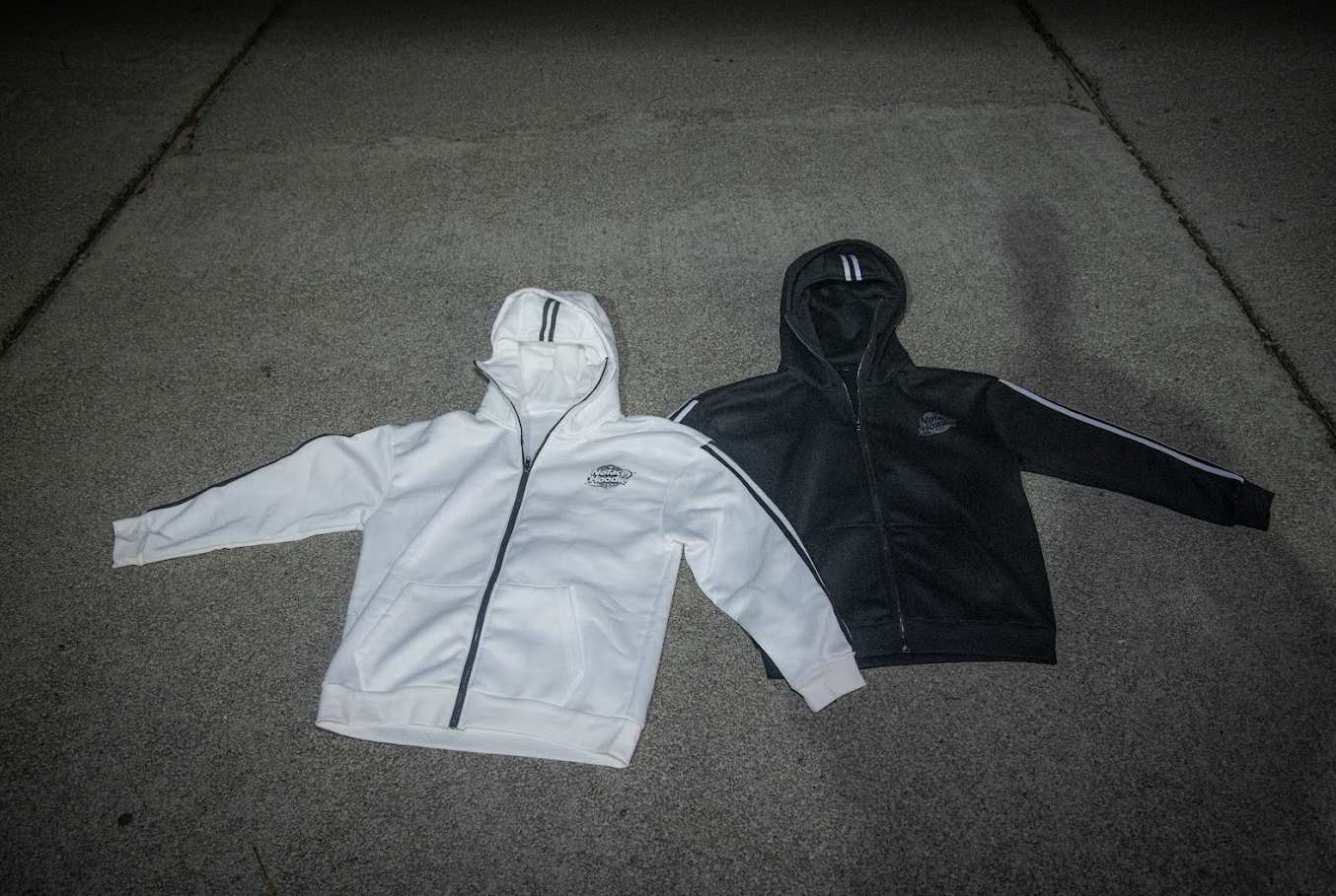 Masked Zipped Hoodie