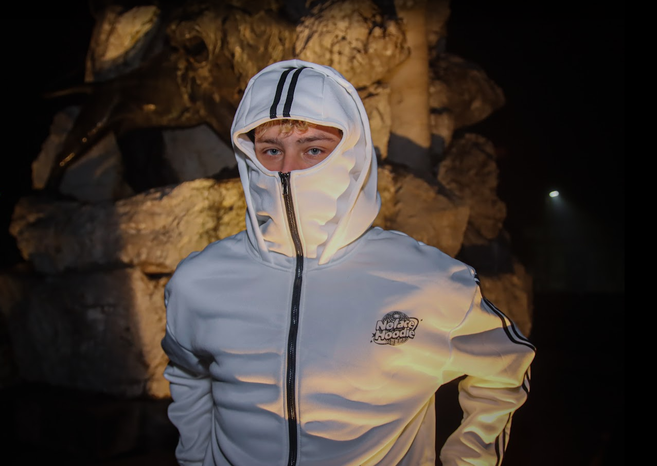 Masked Zipped Hoodie