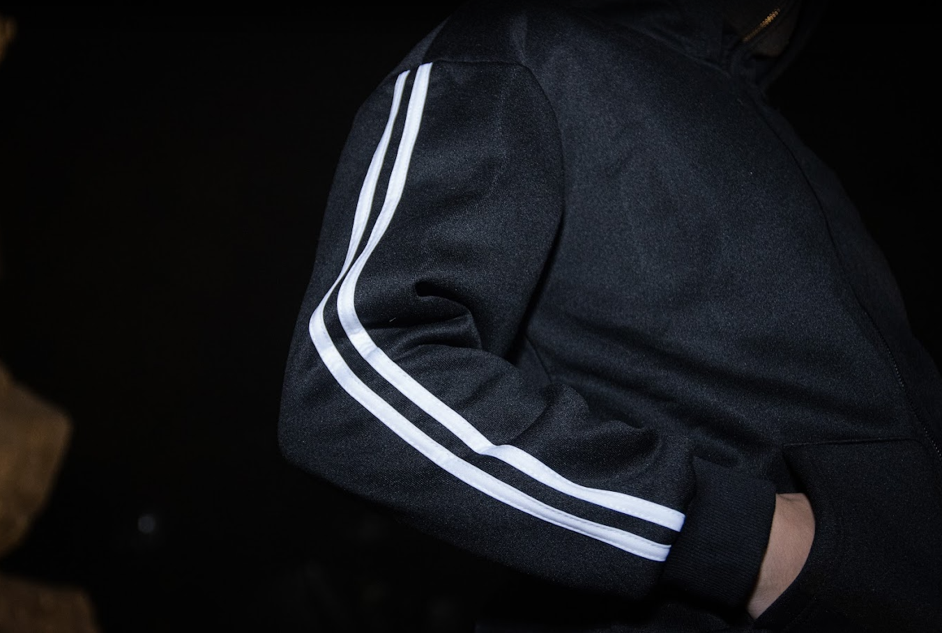 Masked Zipped Hoodie