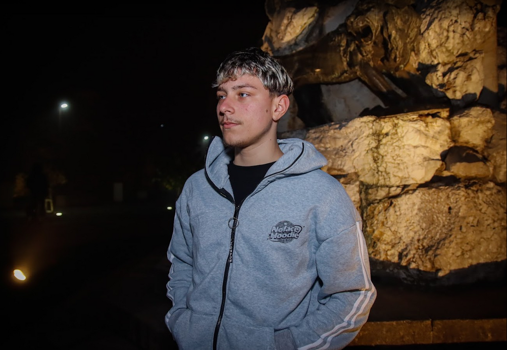 Masked Zipped Hoodie