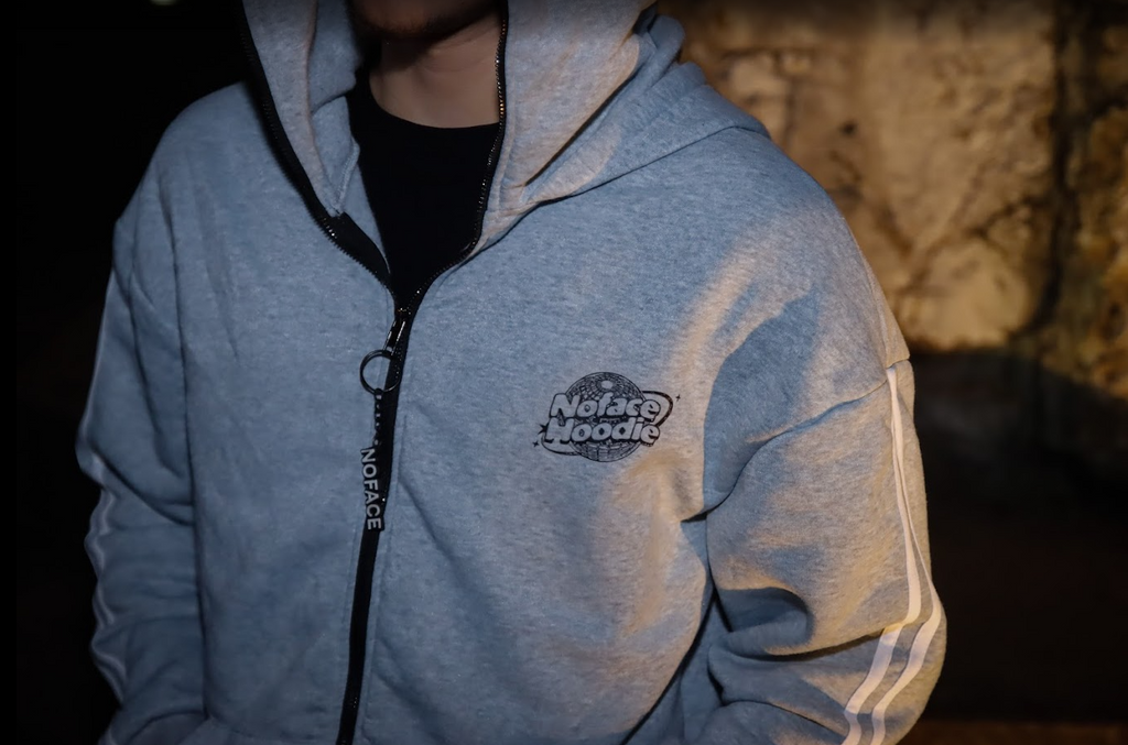 Masked Zipped Hoodie