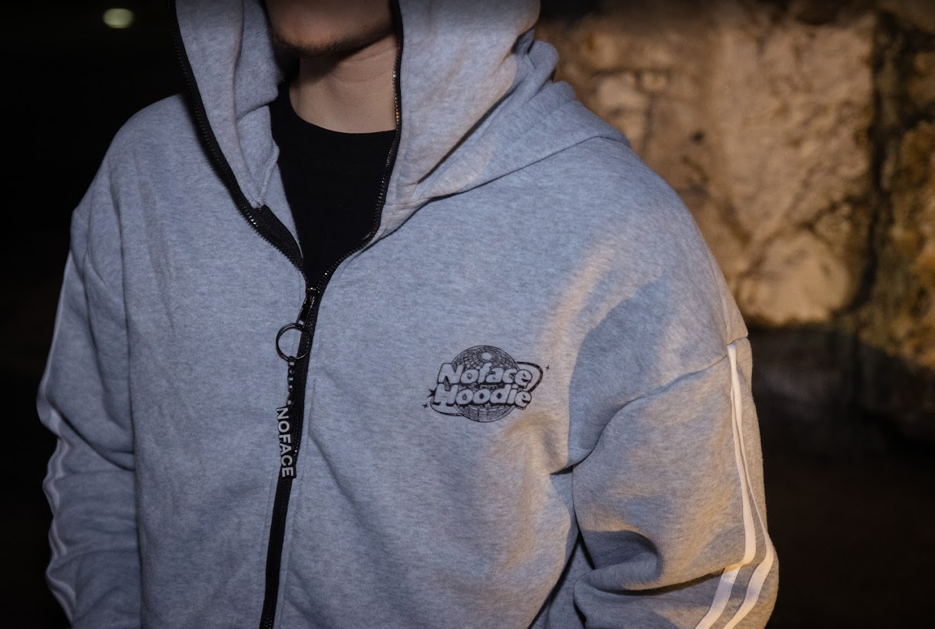 Masked Zipped Hoodie