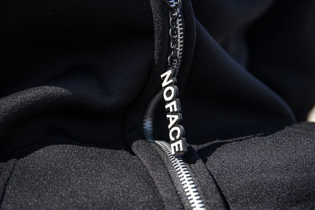 Masked Zipped Hoodie