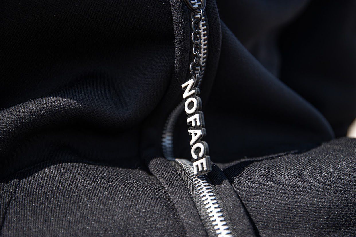 Masked Zipped Hoodie